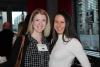 Young Professionals committee members Lindsay Psulkowski from Key Bank and Margaret from Swede Family Chiropractic
