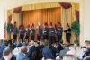 The Regimental Band of Valley Forge Military Academy and College opening the event with a musical selection 