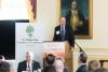 Tim Abell delivering the sponsor welcome from Firstrust Bank  